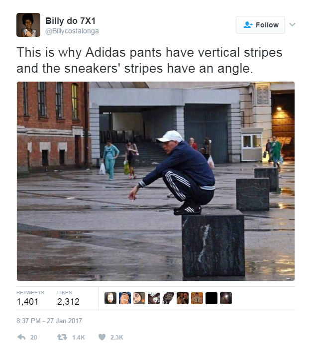 Meme 'Slav Squat', ¿Por qué rusos aman tanto Adidas?
